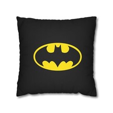 Batman Spun Polyester Square Pillowcase