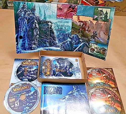 World Of Warcraft PC Lot Vanilla Burning Crusade Lich King Cataclysm MOST CIB - Picture 19 of 24