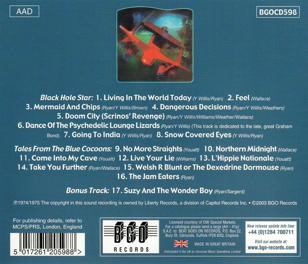 Black Hole Star/Tales from the Blues Cocoons by Neutrons (CD, 2004