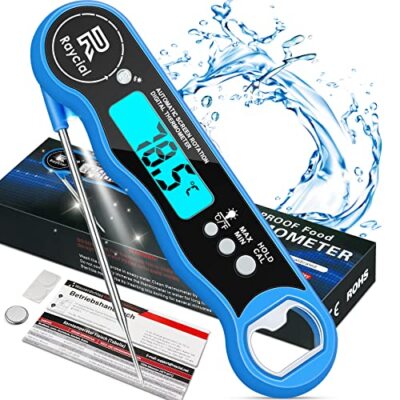 Fleischthermometer Instant Read Digitales Küchenthermometer Grillthermometer