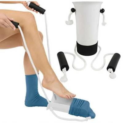 Strumpf Sockenhilfe Set Easy On Off zum Anziehen von Socken Herren Damen Behinderte