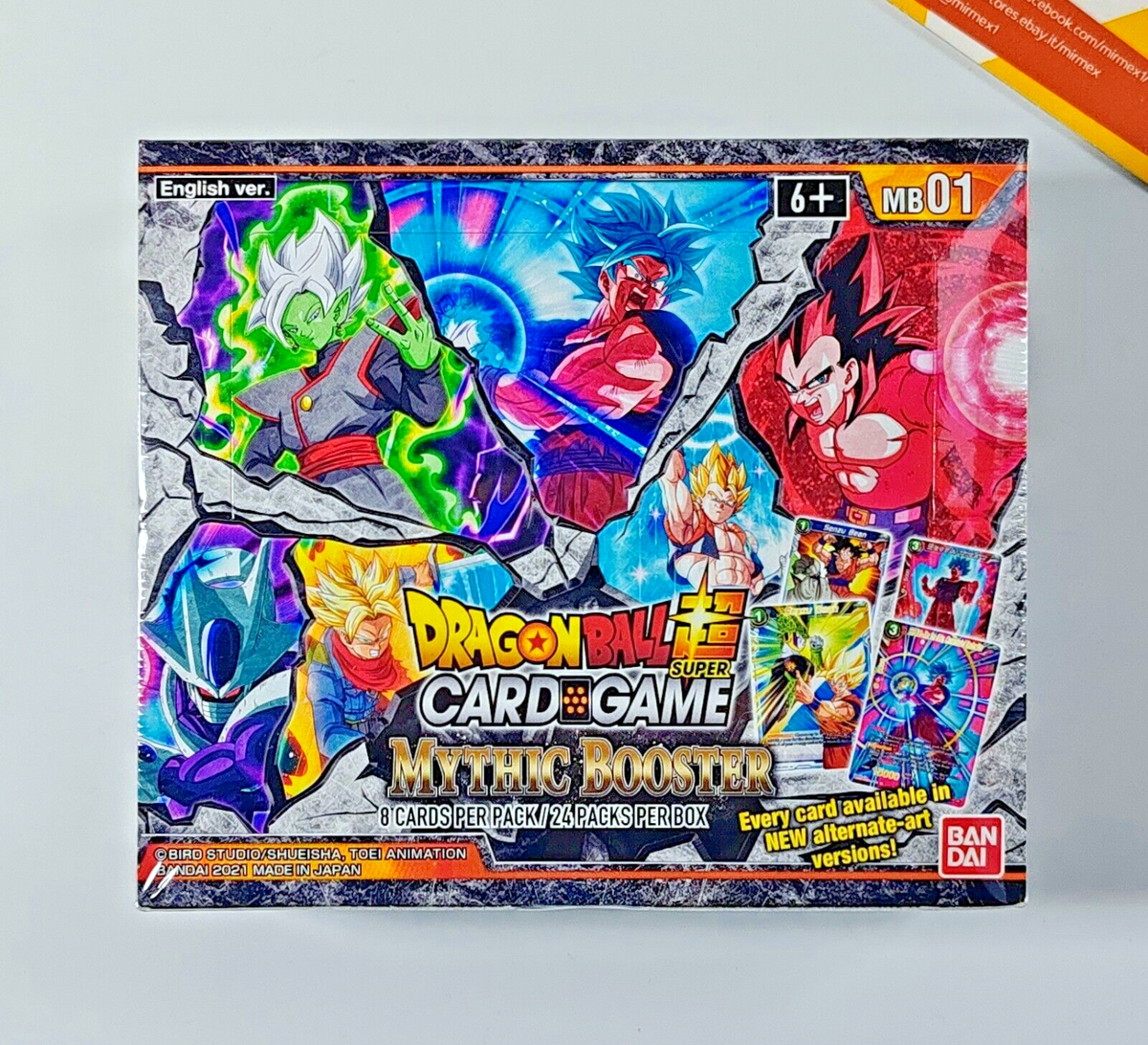 Dragon Ball Super Mythic Booster Box Sealed 2021 English | eBay