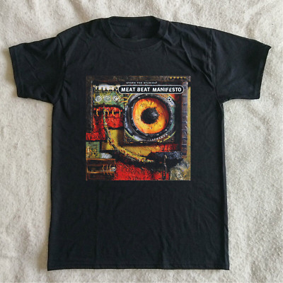 Meat Beat Manifesto Band Storm The Studio T Shirt Full Size S-5XL