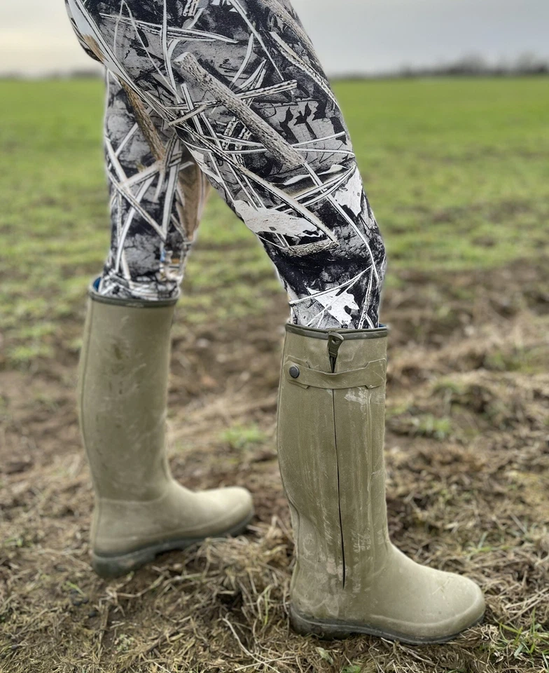 Hunting Grey Black White Pattern Camo Trousers Brand New Size Large - Image 2 of 4