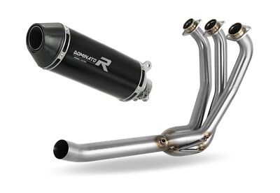 XSR 900 2022 - 2023 Low Level Full system Kolektor tłumik HP3 BLACK DOMINATOR