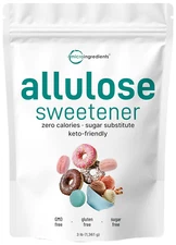 Allulose Sweetener, 3 lbs, Zero Calorie, Plant Based, Keto Friendly