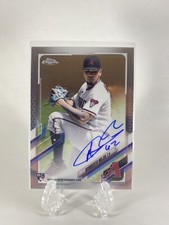 2021 Topps Chrome Humberto Mejia Auto RC Arizona Diamondbacks Rookie ✅