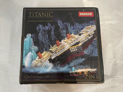 044  TITANIC 未開封。 Tokmoc Titanic large 3D building block Model toys Sunken Ship Mode