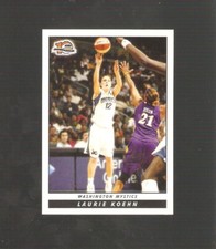 laurie koehn 2006 wnba base card,kansas state, mystics #65