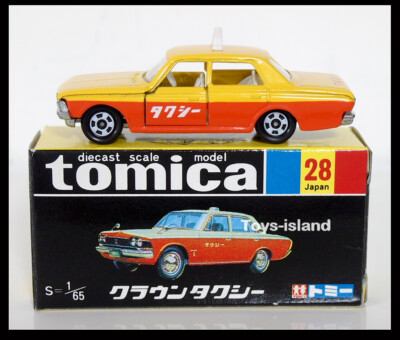 トミカ CROWN TAXI 1/65 トミカ No.84 トヨタ クラウン 個人タクシー 箱｜トミカシリーズ No.1