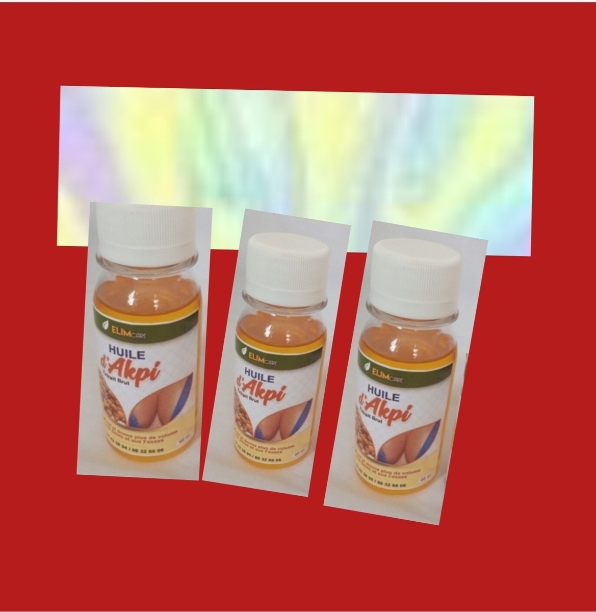 Mélange 3 Huiles Kigelia, Fenugrec, Akpi - 300 Ml - Pour Cheveux Pulpeux - Neuf