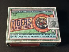 Kings Wild Project Tigers Limited Match Box Kickstarter Playing Cards #63/1000