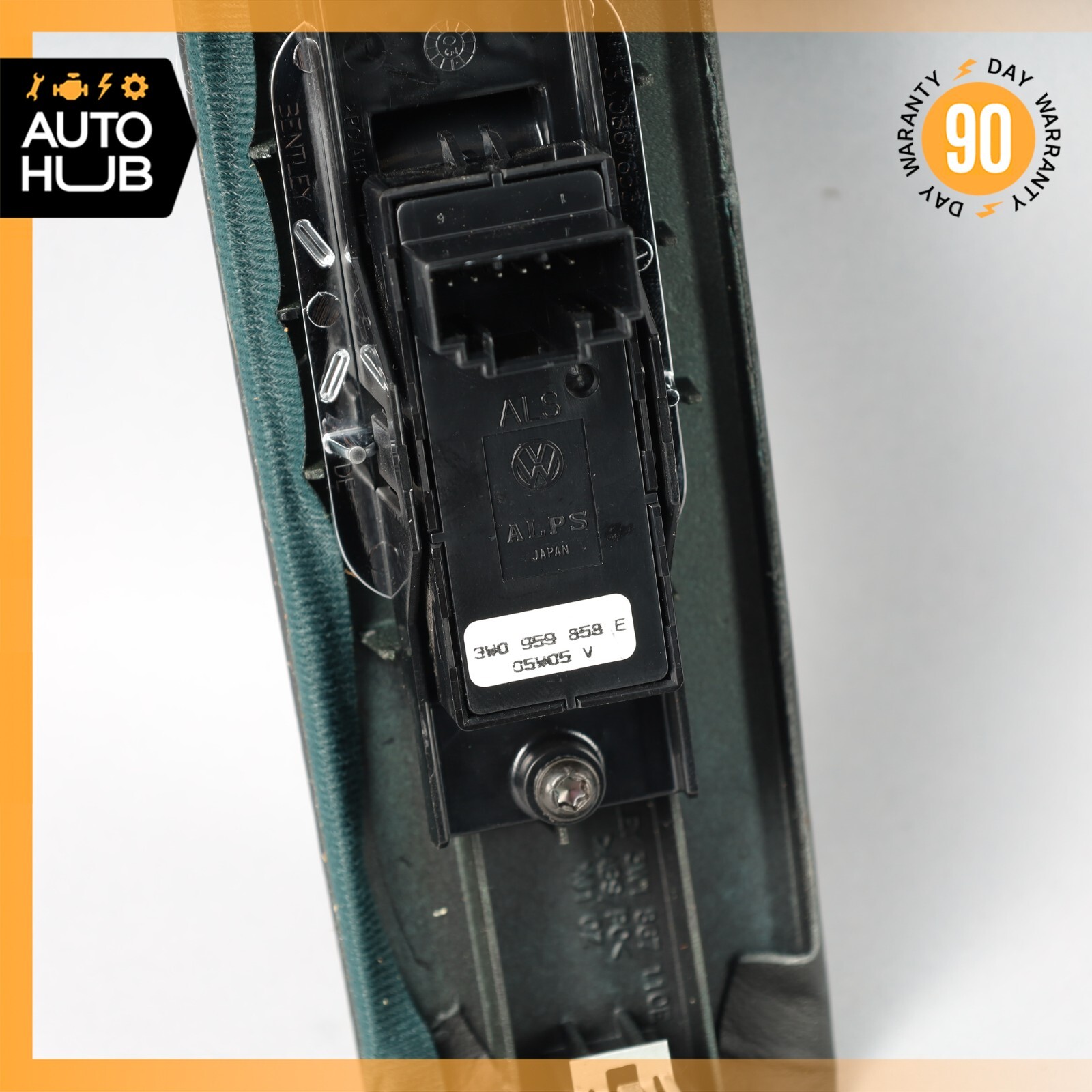 Bentley Continental GT GTC Front Right Side Window Regulator Switch Trim OEM 31k