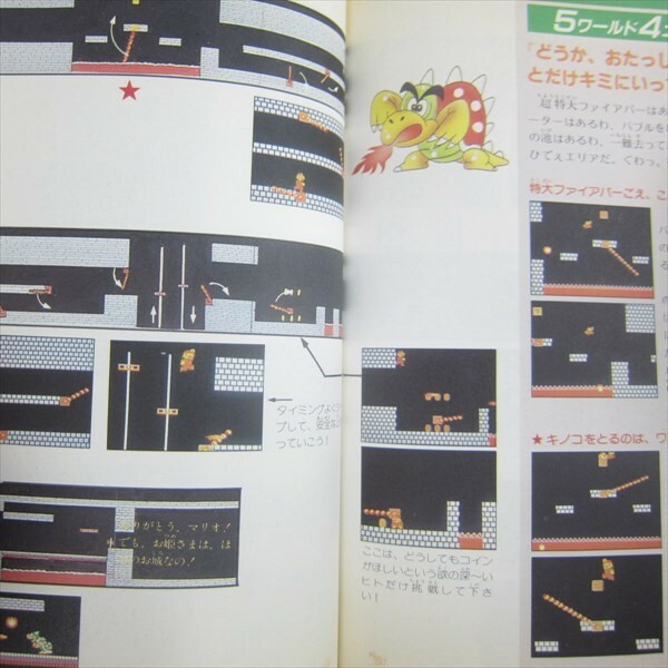 SUPER MARIO BROTHERS Urawaza Daizenshu Bekkan Guide Famicom 1985