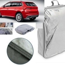 TELO COPRIAUTO TELATO FELPATO PER SKODA KAMIQ ANNO 2021 IMPERMEABILE ANTIGRANDIN