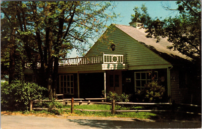 Postcard Boiling Springs PA Allenberry Resort Inn Playhouse on yellow  breeches