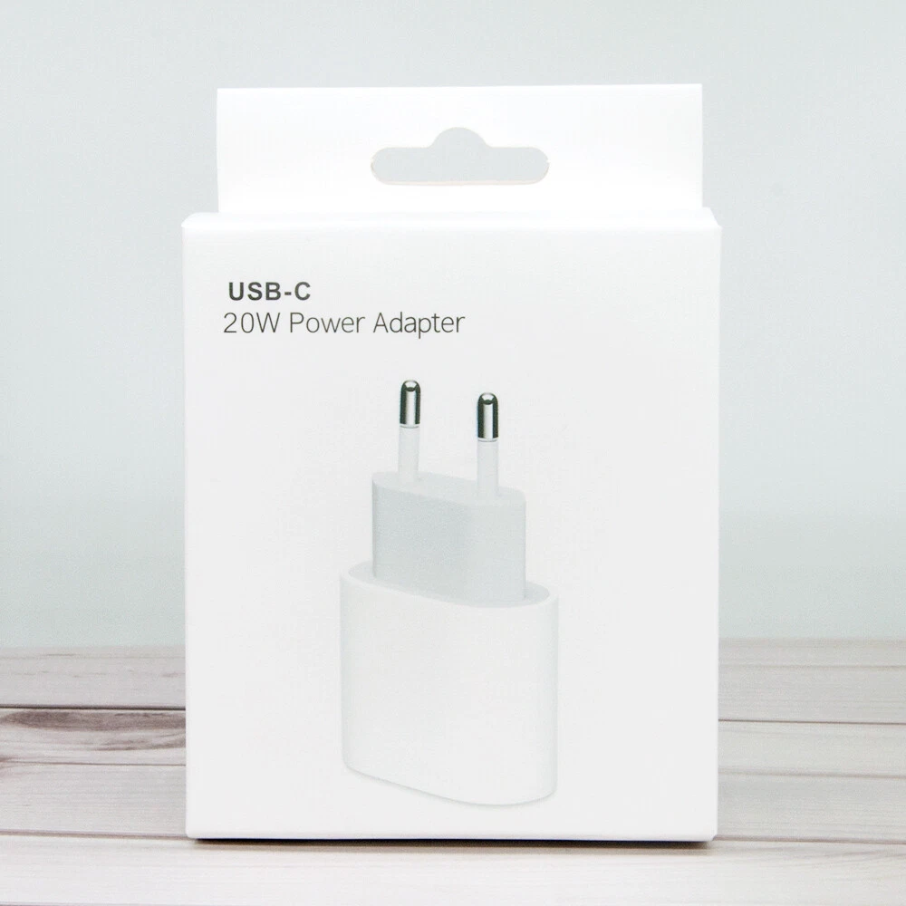 Misbrug kølig Vandt 20W Europe Plug Fast Charger USB-C Power Adapter PD Cable For iPhone 12 11  XR 8 | eBay