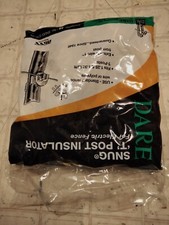 Electric Fence T Post Insulators ITY-Z Standard Snug-Fitting Wire Yellow 25Pcs