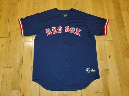 Vintage Majestic 6864 Nomar Garciaparra blau Boston Red Sox Herren MLB Team Trikot XL