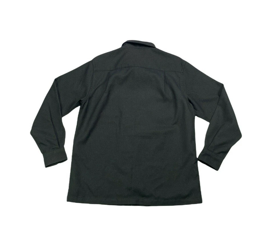 Camisa John Henry Fleece City Dressing Botón Delantero Para Hombre Talla L Gris Carbón Foto 2 de 4