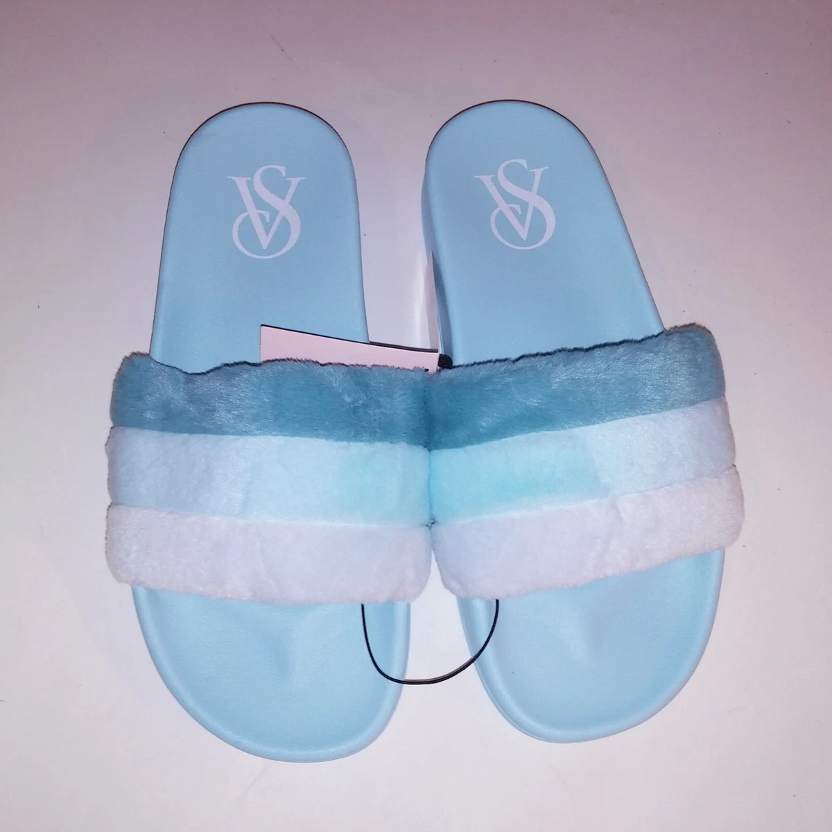 Victoria secret shop slip on sandals