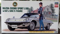 1968 Mazda Cosmo Sport L10B Mit Figur 1:24 Hasegawa 52168 Wieder 2018 Limitiert