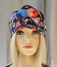 JUJUTSU KAISEN DICE ANIME MEDICAL NURSE SCRUB CAP 2 SIZE SELECTION 