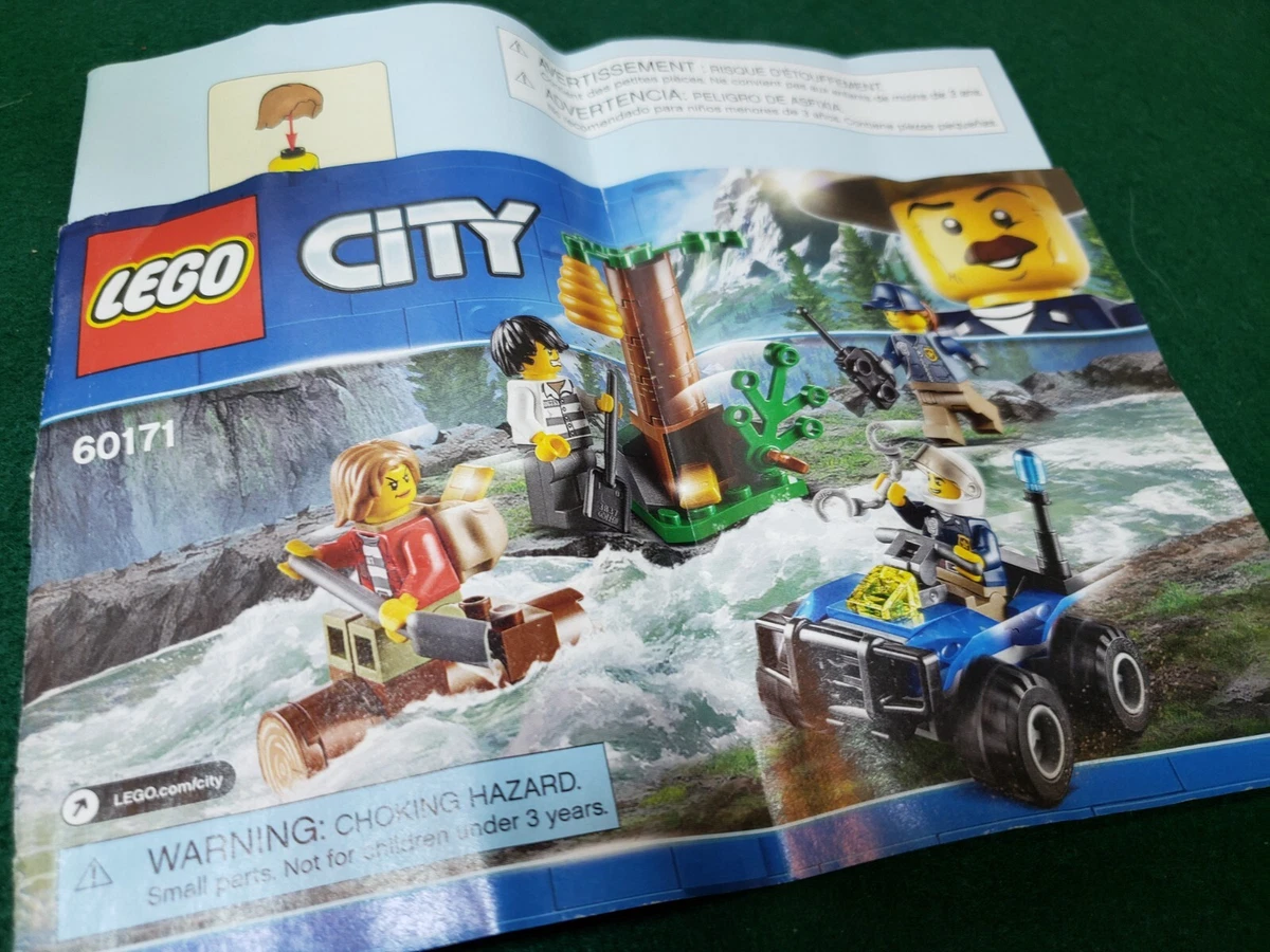 Inspektion salut fornærme RETIRED: LEGO CITY: Mountain Fugitives (60171), Pre-owned, 2 figures, no  box 5702016109542 | eBay