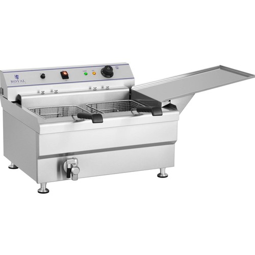Fettbackgerät Backgerät Friteuse Gastro Elektro Fritteuse 400 V 36 L 2 - Bild 2 von 6