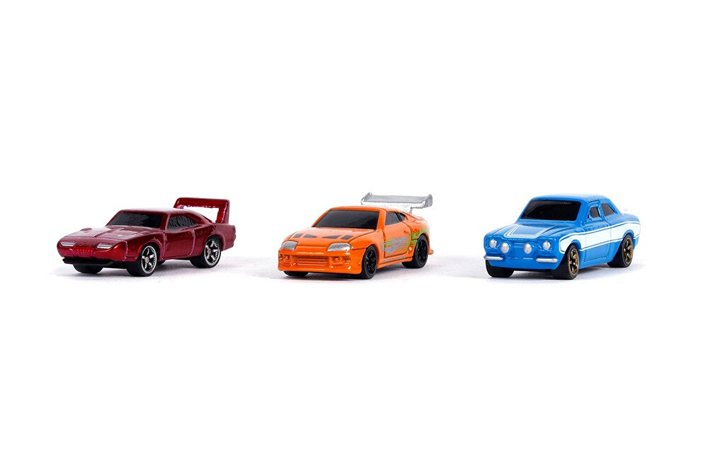Nano Hollywood Rides | Fast & Furious 3-Pack Series 1 Jada Diecast