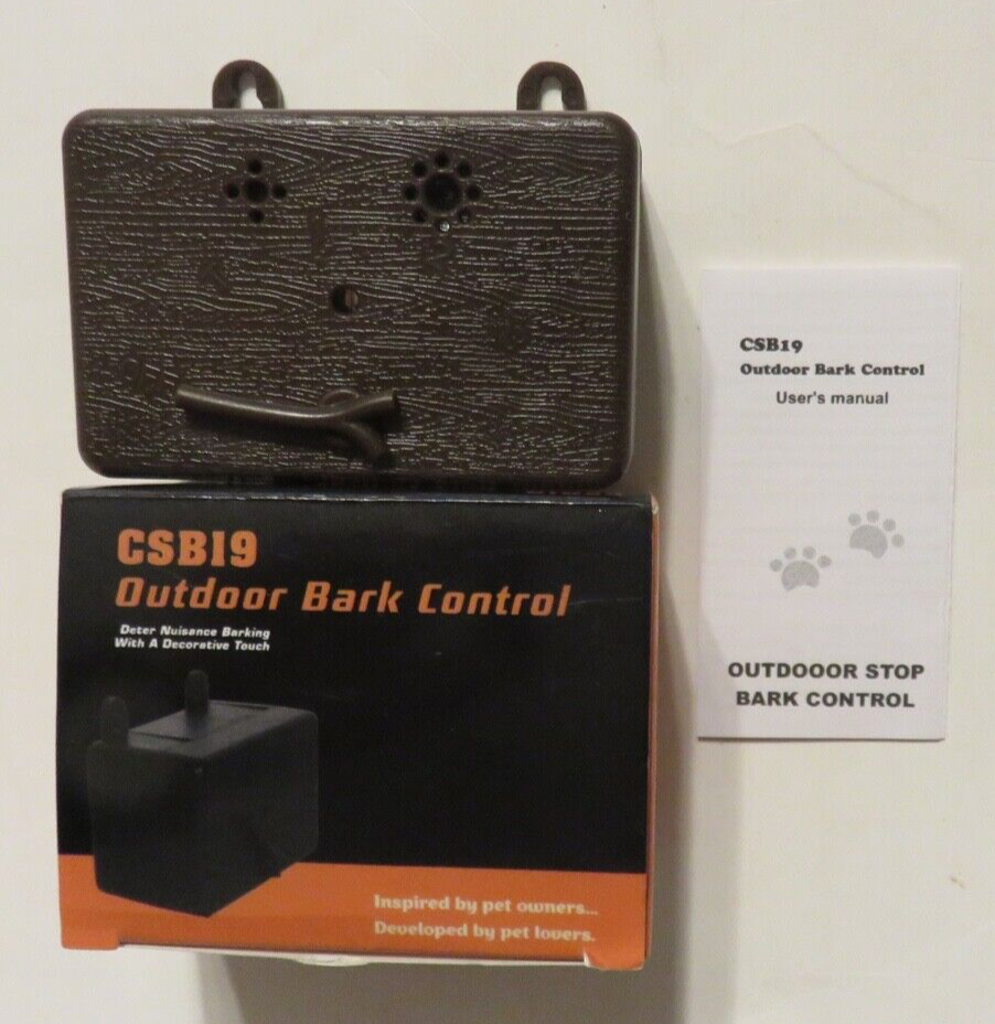 Outdoor Anti Bark Device Ultrasonic Dog Barking Control Repeller