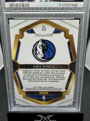 その他 Luka Doncic Select Premier RC PSA 10 2018-19 Panini Select Luka Doncic #122 Rookie RC Premier
