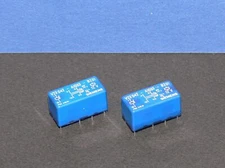 Siemens V23042-A1003-B201 12V Dc Imprimer Dil Relais Relay 2 Pièce Ensemble Neuf