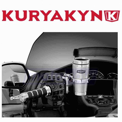 Kuryakyn Universal Drink Holder for 1996-2008 Kawasaki VN1500E Vulcan 1500 uu