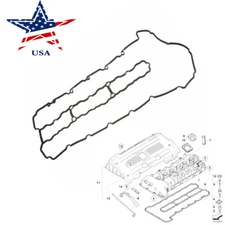 Engine Valve Cover Gasket 07-13 For BMW E90-E93 335i 535i 335xi 3.0L 11127565286