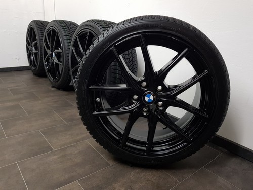 NEU BMW 17 Zoll Felgen 1er F40 2er F44  Winterreifen Winterräder Dezent To BLACK - Afbeelding 1 van 7
