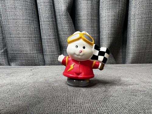 Fisher Price LITTLE PEOPLE Animalviller Speeder Rabbit Racer Figura - Foto 1 di 8