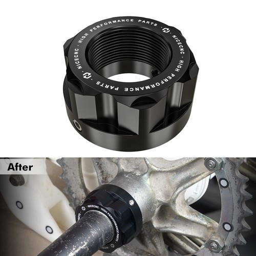 Aluminum Rear Axle Locking Nut For Yamaha Banshee 350 YFZ350 SE SP LE