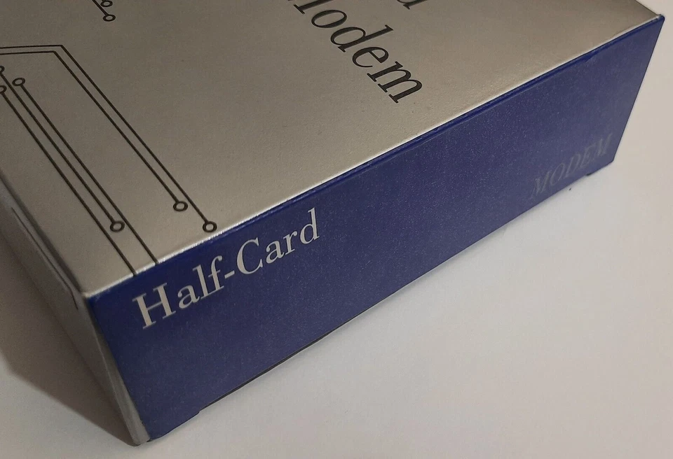 Hi-Speed V.32bis/V.32 Fax Modem 1414VQH 8-bit ISA 1994 OVP retro - Bild 4 von 4