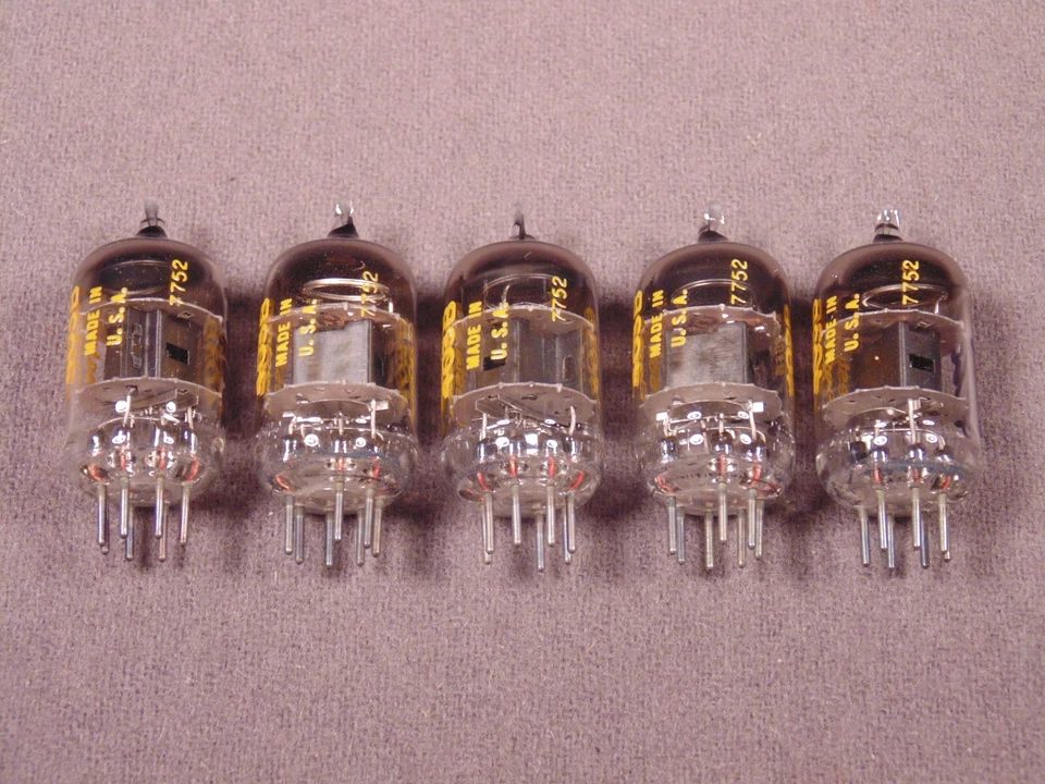 5 403B WESTERN ELECTRIC HiFi усилитель вакуумные трубки лот совпадающие коды 7752 новый из старых запасов - Изображение 3 из 4