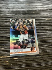 2019 Topps Series 1 Baseball Rainbow Foil Caleb Joseph Orioles #17
