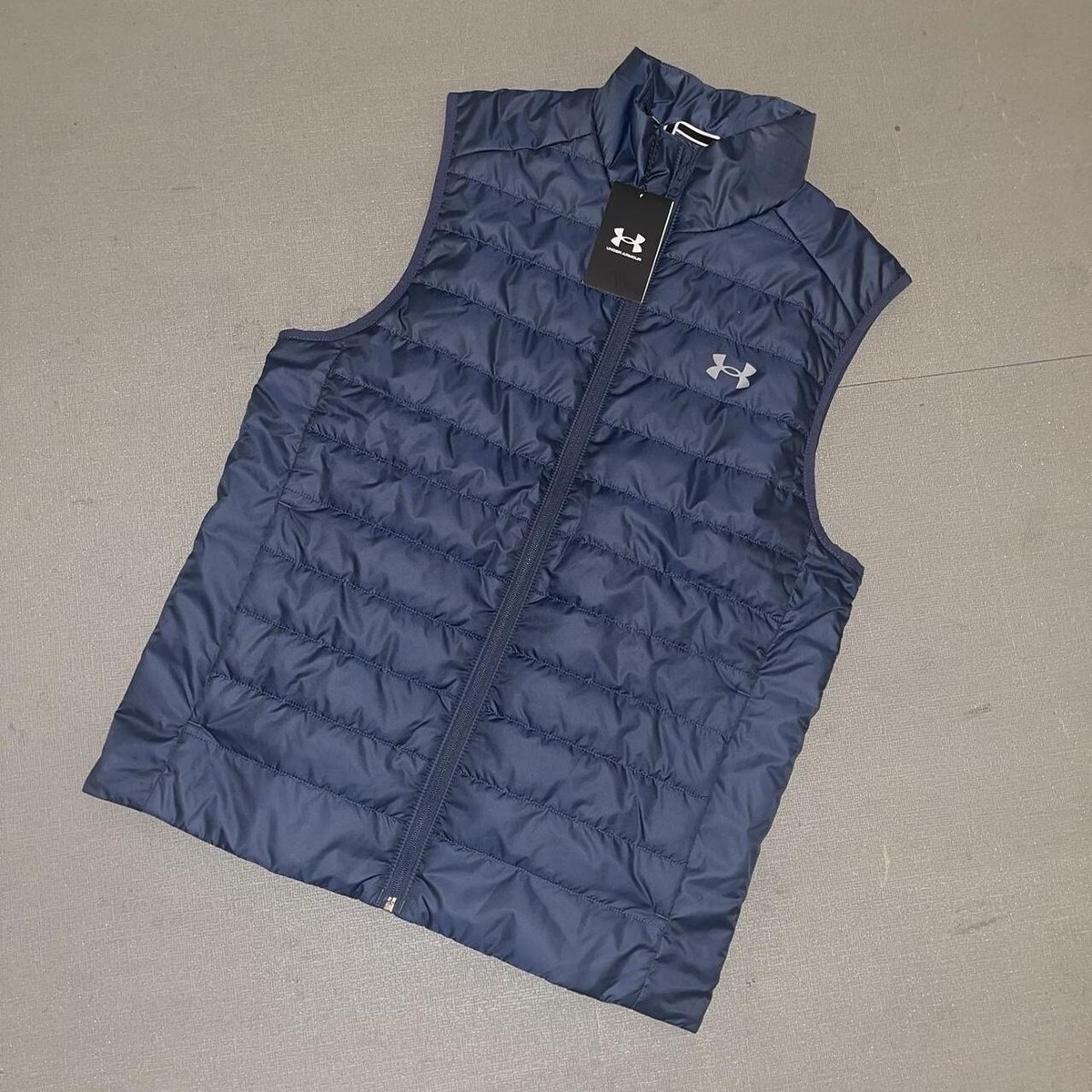 Under Armour Navy Blue Storm Gilet Vest Bodywarmer BNWT Medium
