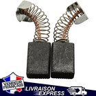 2 CHARBON MOTEUR ÉLECTRIQUE 7x11x17MM UNIVERSEL Skil Scie (962)