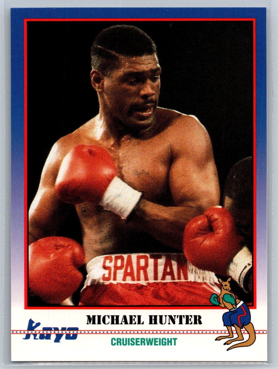 1991 Kayo Boxing Michael Hunter #018