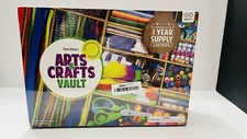 Dan&Darci Arts and Crafts Vault - 1000+ Piece Craft Supplies Kit 