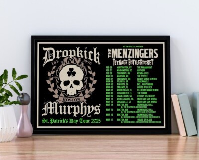 Dropkick Murphys Announce St. Patrick s Day 2025 Poster