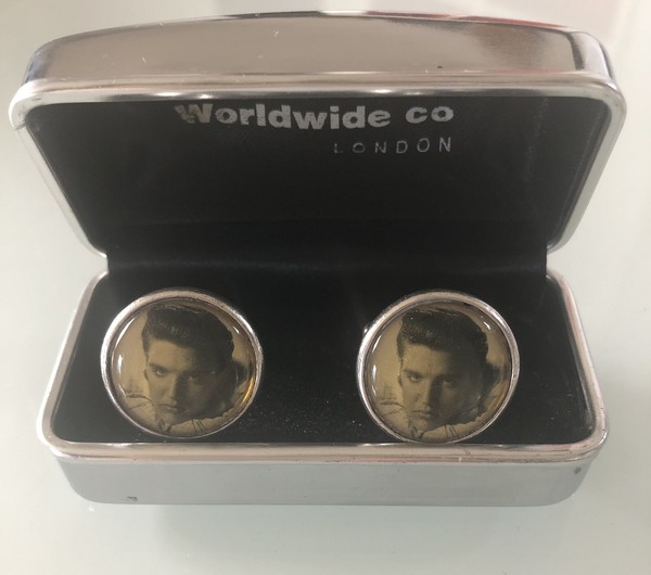 Gemelos Elvis Presley Vintage Worldwide Co London