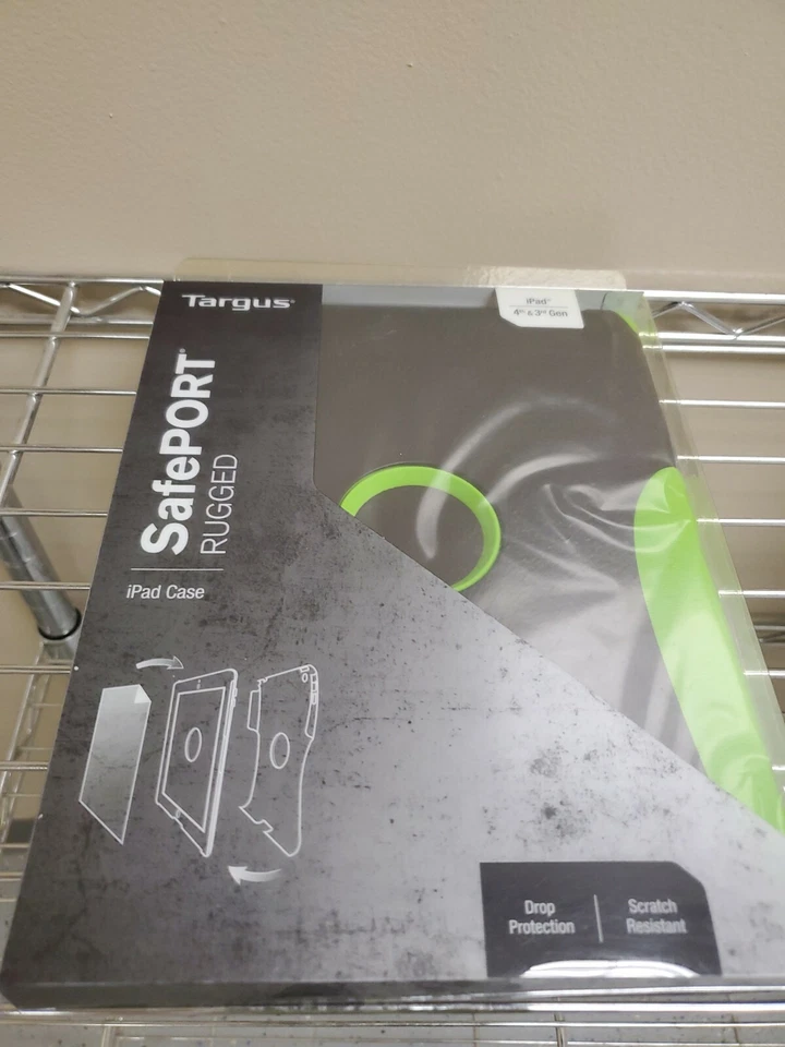 Targus Safeport Rugged Apple iPad 3rd & 4th Gen THD04502US GREEN and black #p13 - Image 2 of 2
