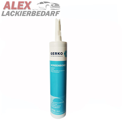 GERKO MS Scheibenkleber 290ml schwarz Windschutzscheibe Autokleber Klebesatz