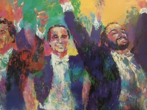 Leroy Neiman The Three Tenors in Concert 1996-1997 Signed Lithograph Print - Picture 5 of 5